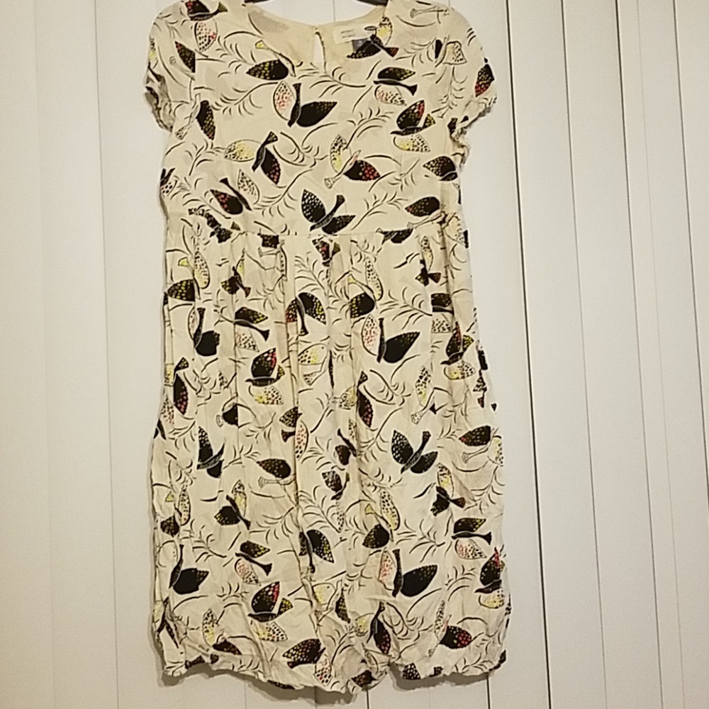 Maternity Bird Dress